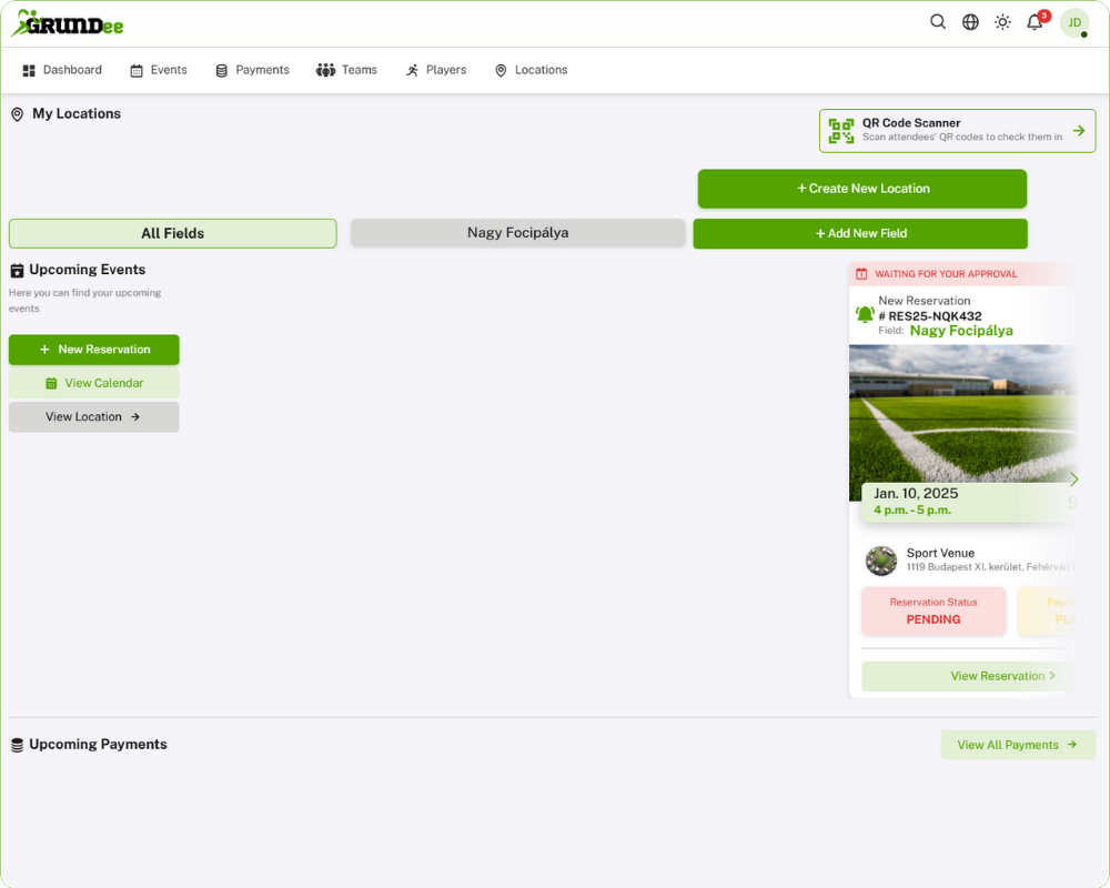 hero dashboard